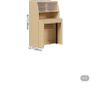 Extendable Dining Table, Natural, Rustic Style With Sideboard Image 8