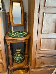 Wooden Mexican Washstand,