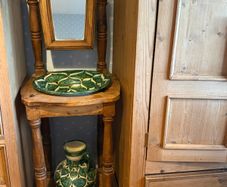 Wooden Mexican Washstand,