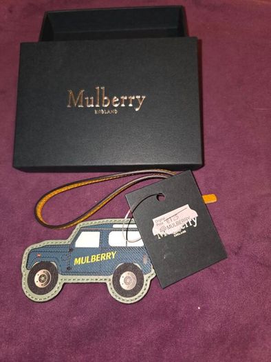 Brand New Mulberry Car Keychain