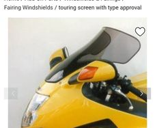 Honda CBR1100XX BB touring screen