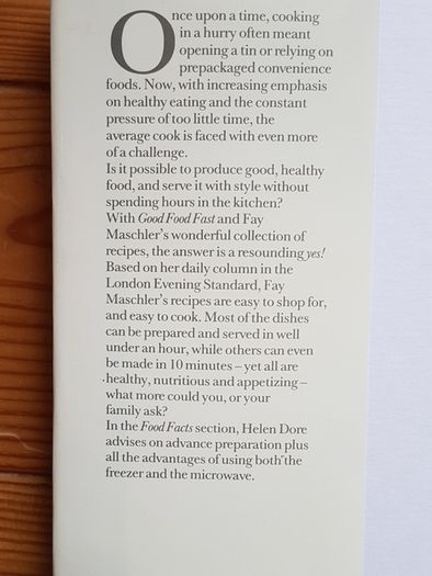 Good Food Fast by Fay Maschler