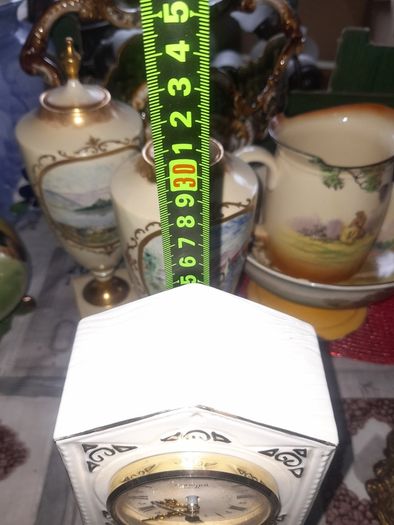 Donegal Parian China Claddagh Grandfather Mantel Clock Postage Available