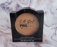 L.A Girl Pro Face Matte Pressed Powder - Medium Beige - New