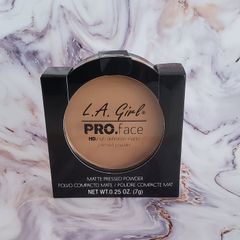 L.A Girl Pro Face Matte Pressed Powder - Medium Beige - New