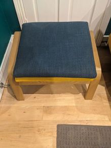IKEA poang footstool cushion
