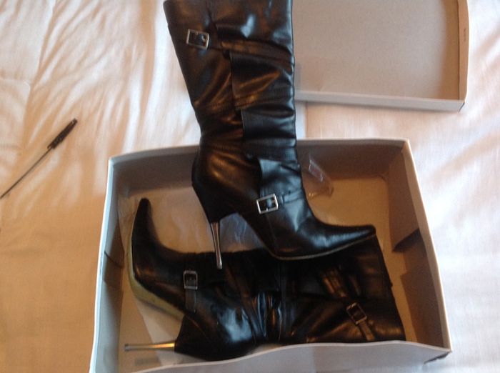 Black boots