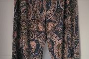 Harem style pants with elasticated waistband Sz XL ( Fit 16 - 20UK) - Bnwot