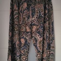 Harem style pants with elasticated waistband Sz XL ( Fit 16 - 20UK) - Bnwot