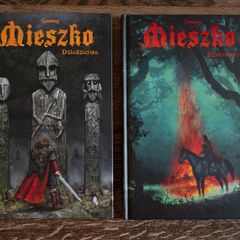 2x Polish Historical Comic Book