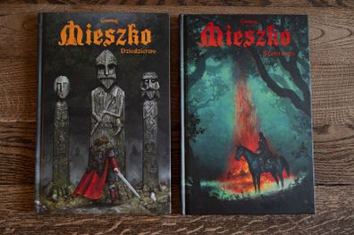 2x Polish Historical Comic Book