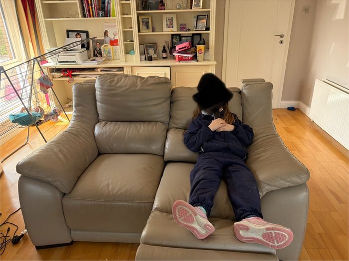 leather recliner
