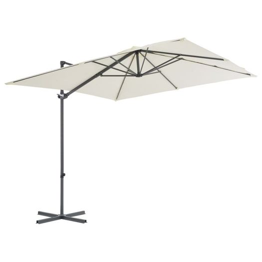 Cantilever Umbrella with Steel Pole Sand