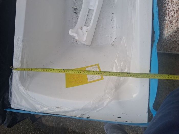 new bath 1500x700mm