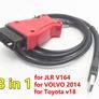 Atmel Chip for Land Rover for Jaguar for Toyota TIS for Volvo Vida 2014d OBD2 Diagnostic Scanner Cable J1850 J2534 PK Mini VCI Image 4