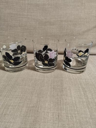 Vintage french whiskey tumblers
