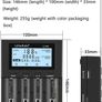 LIITOKALA LII-M4 4 Slots Battery Charger / Tester Image 5