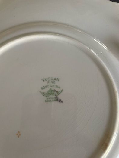 Vintage Tuscan Fine Bone Tea Set - 12 settings