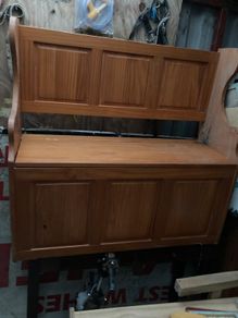 Wooden Storage Box/Bench