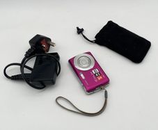 Casio Exilim EX-Z37 14.1MP Compact Digital Camera Pink + Charger & Case