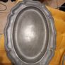 18th century pewter serving dish 18' Image 4