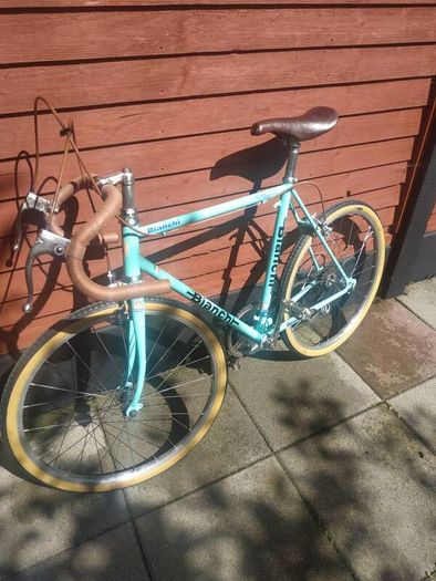 Vintage Bianchi bicycle