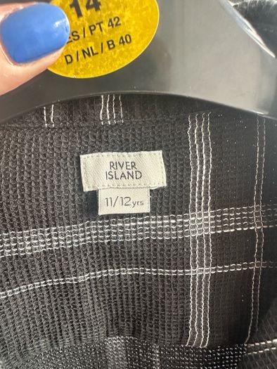 River Island Shirt and Shorts set - age 11/12