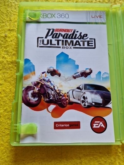 Burnout Paradise The ultimate Box Xbox 360 games Original