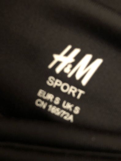 H&M Women's Black Sport Leggings