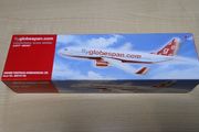 Flyglobespan 1:200 scale model airplane, Boeing 737-800 aircraft, NEW