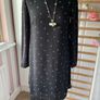 dress Bnwt black patterned H&M dress size 36 Image 3
