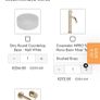 New 800mm bathroom vanity and solid countertop Image 3