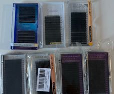 Big Set of NAGARAKU Eyelash Extensions 10 Trays (Mixed Types)