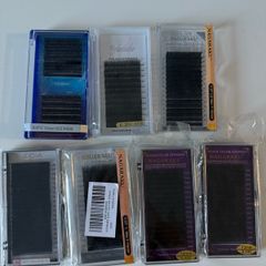 Big Set of NAGARAKU Eyelash Extensions 10 Trays (Mixed Types)