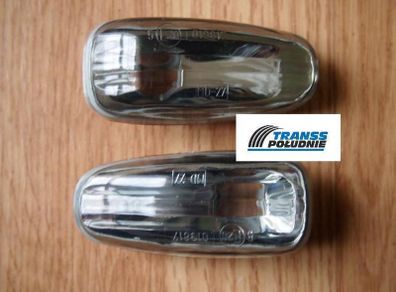 Smoked Side Light Repeater Indicators Set Mercedes E-class W124 Sprinter Vw Lt