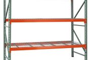 Pallet Racking - Single Bay - Three Shelves - With Boards - Heavy Duty - Large Quantity
