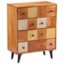 Chest of Drawers 60x30x75 cm Solid Acacia Wood Image 10