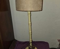 1960's Faux Bamboo Lamp