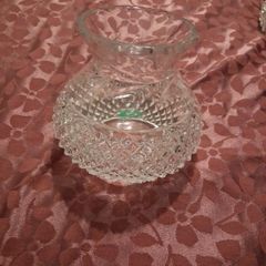 Galway crystal lamp shade.