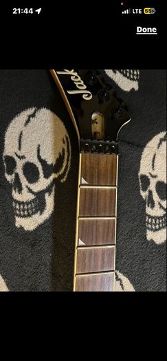 JACKSON DINKY GUITAR NECK MADE IN JAPAN 2004 REVERSED HEADSTOCK 24 frets Neck Maple Fretboard Ebony, Rosewood, Maple perfect condition electric guitar parts accessories