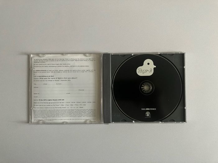 Bjork CD w Live & Video Tracks
