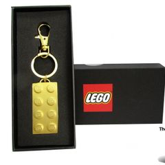 LEGO VIP Gold Lego Store Gold Membership Limited Edition Chrome Gold Key Chain Very Rare Not For Sale In Stores Or Online