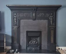 Handmade Cast Iron Fireplace