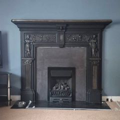 Handmade Cast Iron Fireplace