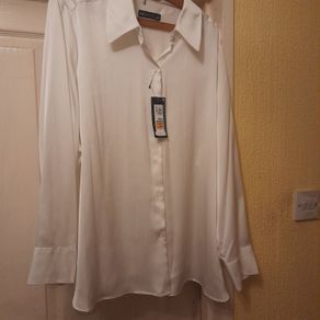 M & S Womens blouse. Cream colour.