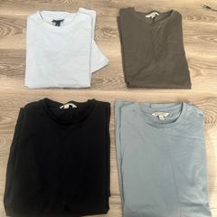 Four Plain T-shirts