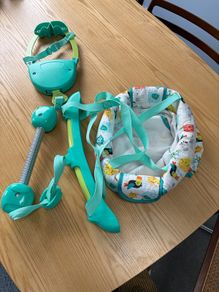Baby door swing bouncer