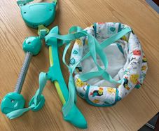 Baby door swing bouncer