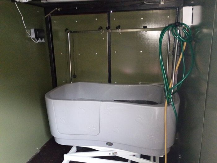 Dog Grooming Trailer
