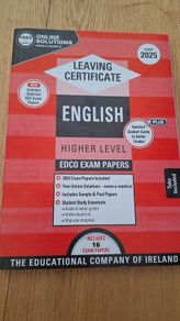 Edco Higher ENGLISH Leaving Cert exam papers